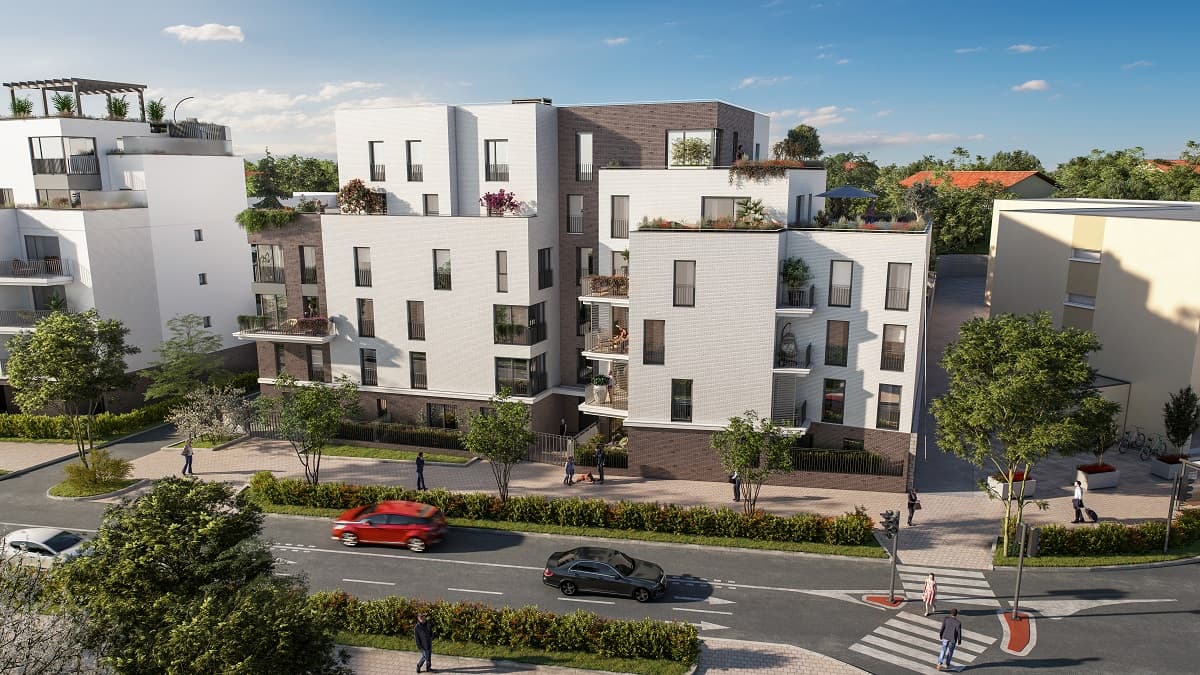 Rueil-Malmaison — Nichée à Rueil-Malmaison, à proximité immédiate de la forêt de Malmaison, cette nouvelle résidence b... — Miniature 3