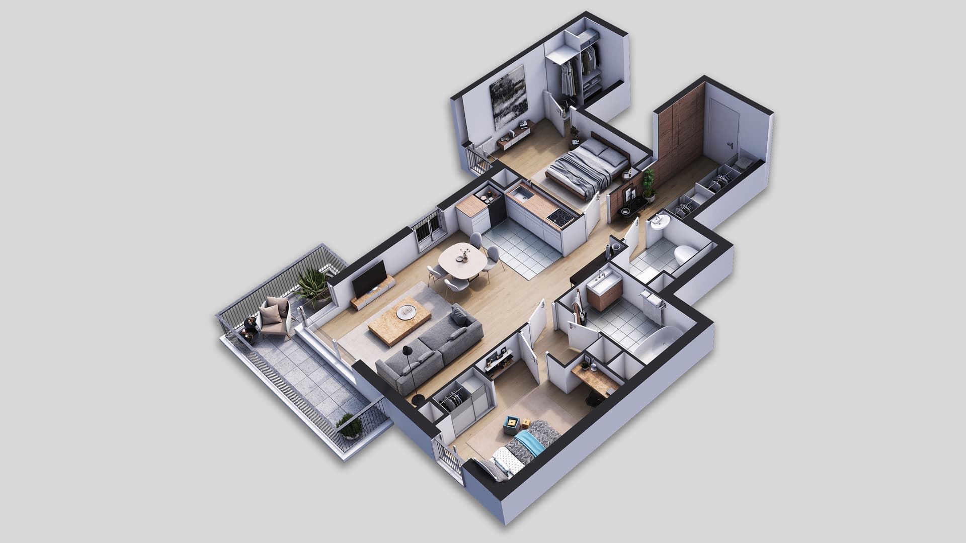 Rueil-Malmaison — Nichée à Rueil-Malmaison, à proximité immédiate de la forêt de Malmaison, cette nouvelle résidence b... — Miniature 12