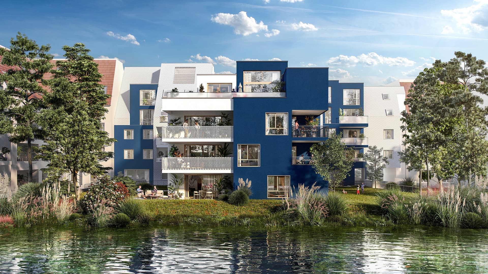 Strasbourg — Située au sein d’un environnement privilégié, cette résidence se distingue par son emplacement excep... — Miniature 3