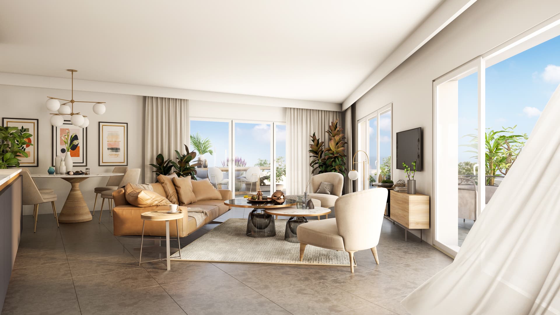 Sathonay-Camp — Située à seulement dix minutes de Lyon, cette nouvelle résidence se niche au cœur d’un quartier rési... — Miniature 2