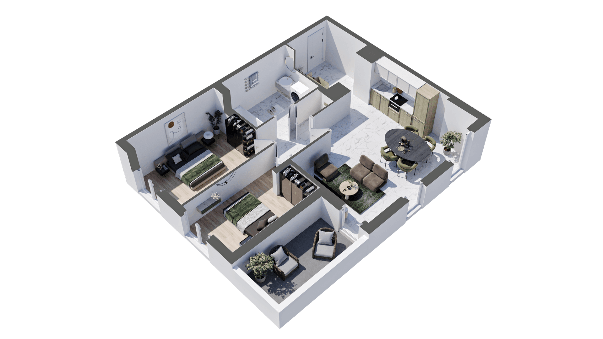 Sathonay-Camp — Située à seulement dix minutes de Lyon, cette nouvelle résidence se niche au cœur d’un quartier rési... — Miniature 7