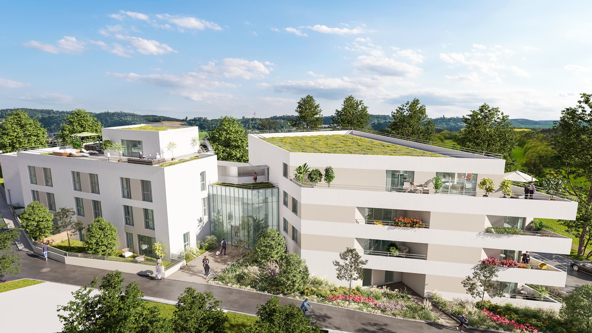 Sathonay-Camp — Située à seulement dix minutes de Lyon, cette nouvelle résidence se niche au cœur d’un quartier rési... — Miniature 6