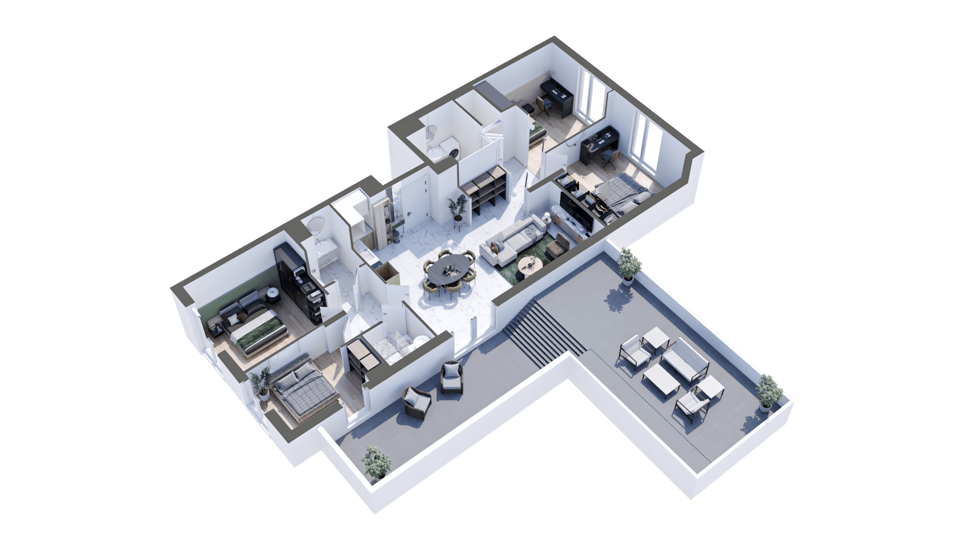 Sathonay-Camp — Située à seulement dix minutes de Lyon, cette nouvelle résidence se niche au cœur d’un quartier rési... — Miniature 9