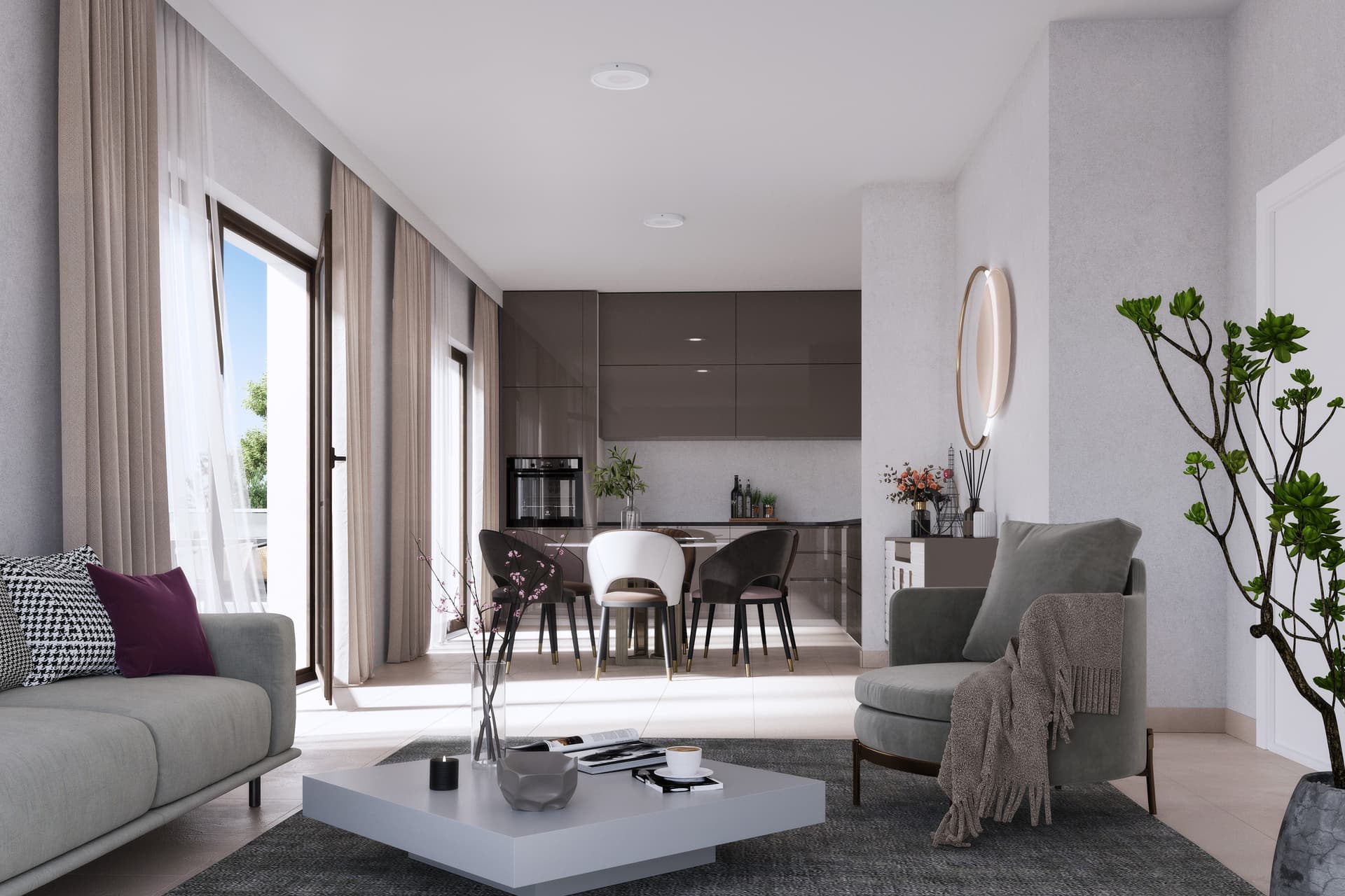 Mittelhausbergen — Au cœur de Mittelhausbergen, deux résidences à l’architecture contemporaine proposent un cadre de vi...