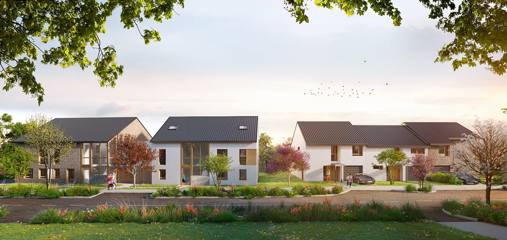 Saint-Genis-Pouilly — Située dans un environnement urbain dynamique, cette nouvelle résidence propose une sélection d’appa... — Miniature 2