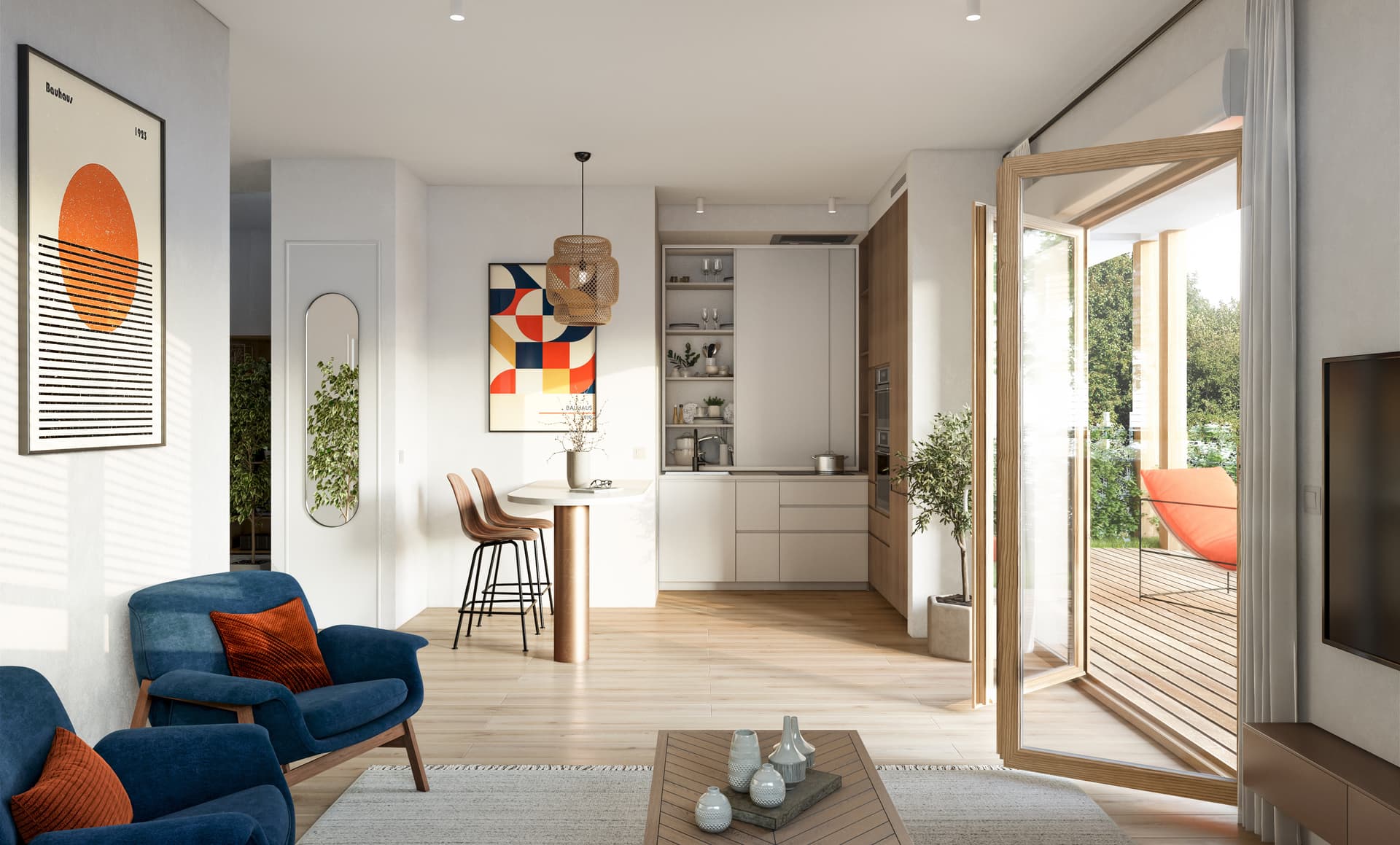 Strasbourg — Située dans le quartier du Neuhof, en pleine évolution, cette nouvelle réalisation s’intègre harmoni... — Miniature 2