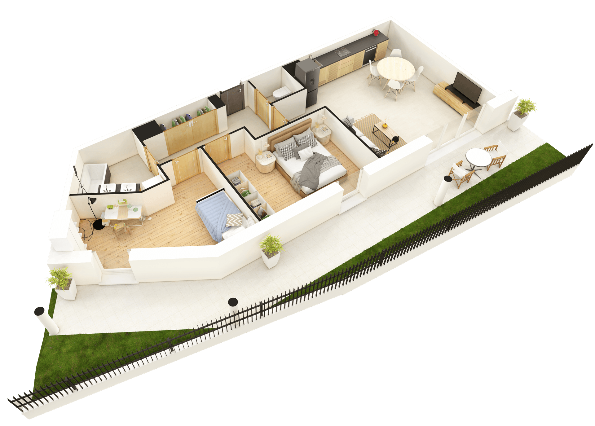 Berck — Idéalement située au cœur de Berck-Plage, cette nouvelle résidence se distingue par son emplacement ... — Miniature 6