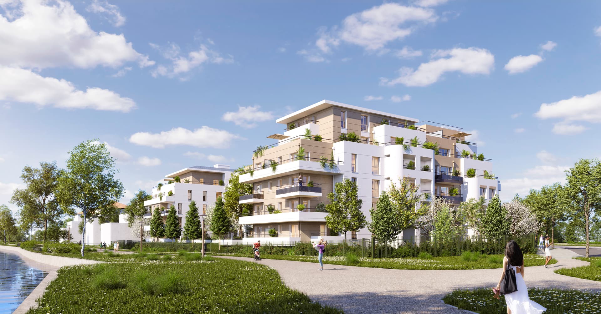 Mantes-la-Jolie — Au cœur d’un quartier résidentiel en pleine évolution à Mantes-la-Jolie, cette nouvelle réalisation ... — Miniature 2