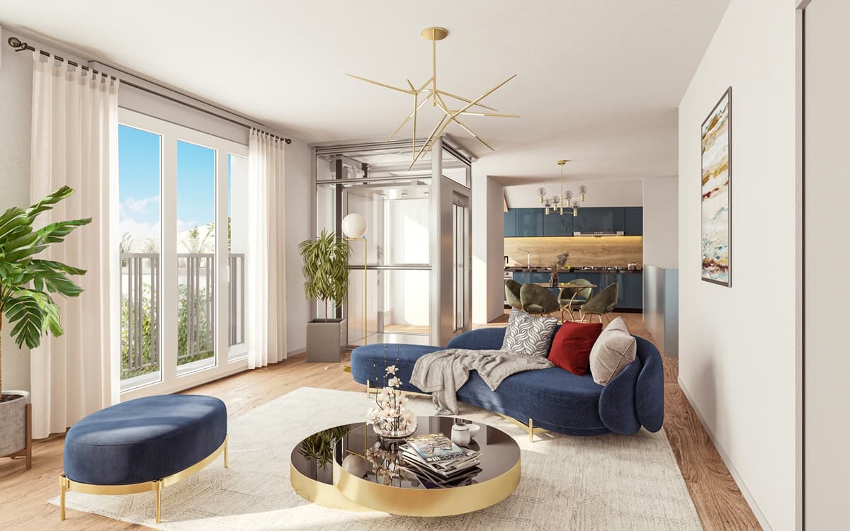 Reims — Située au cœur de Reims, cette résidence intimiste se distingue par son architecture préservant le c... — Miniature 4