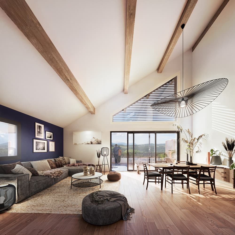 Poisy — Située au cœur de Poisy, cette nouvelle résidence séduit par une architecture contemporaine et épuré... — Miniature 5