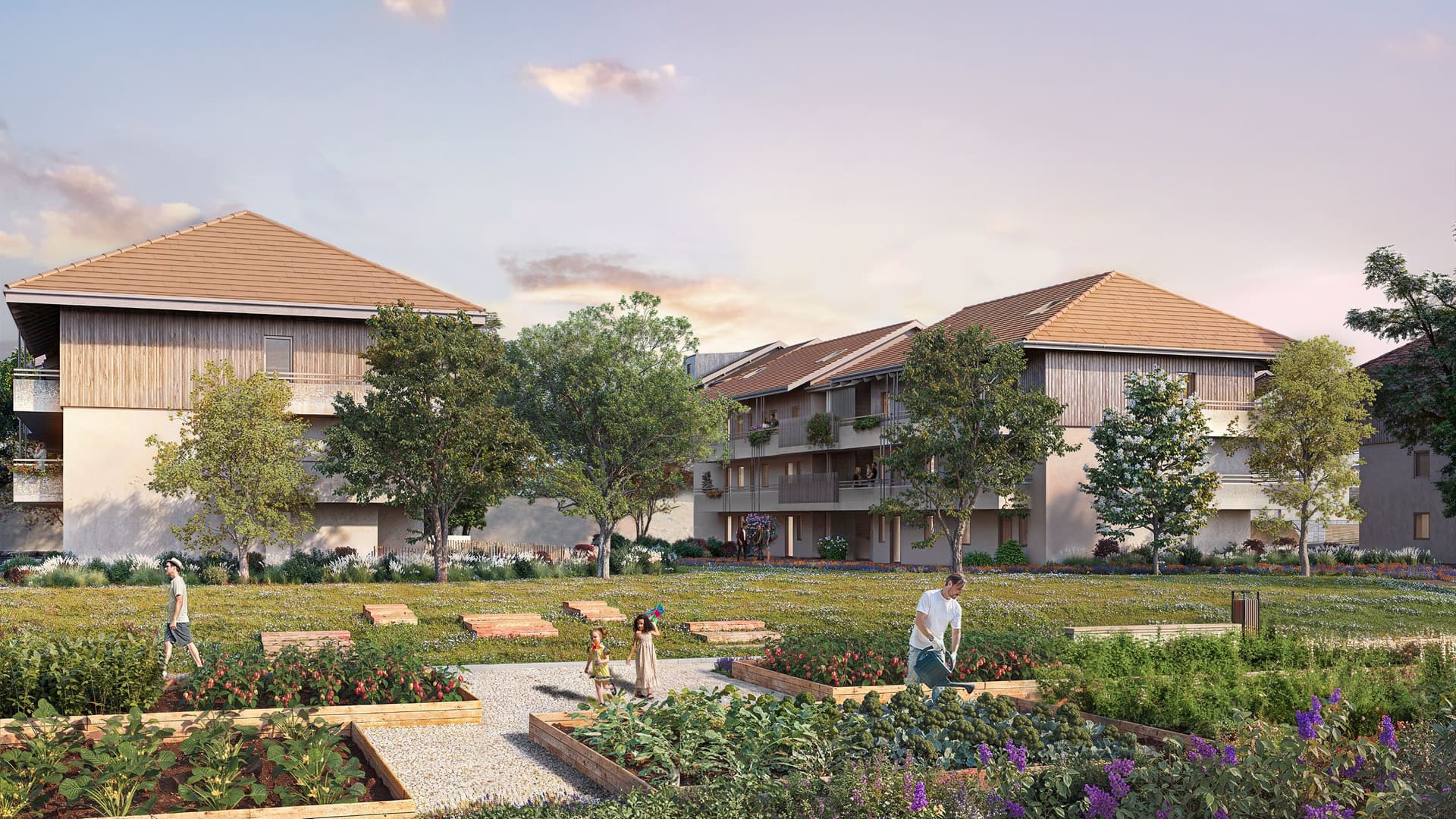 Saint-Cergues — Située à Saint-Cergues, à proximité immédiate de la frontière suisse, cette nouvelle résidence se di... — Miniature 4