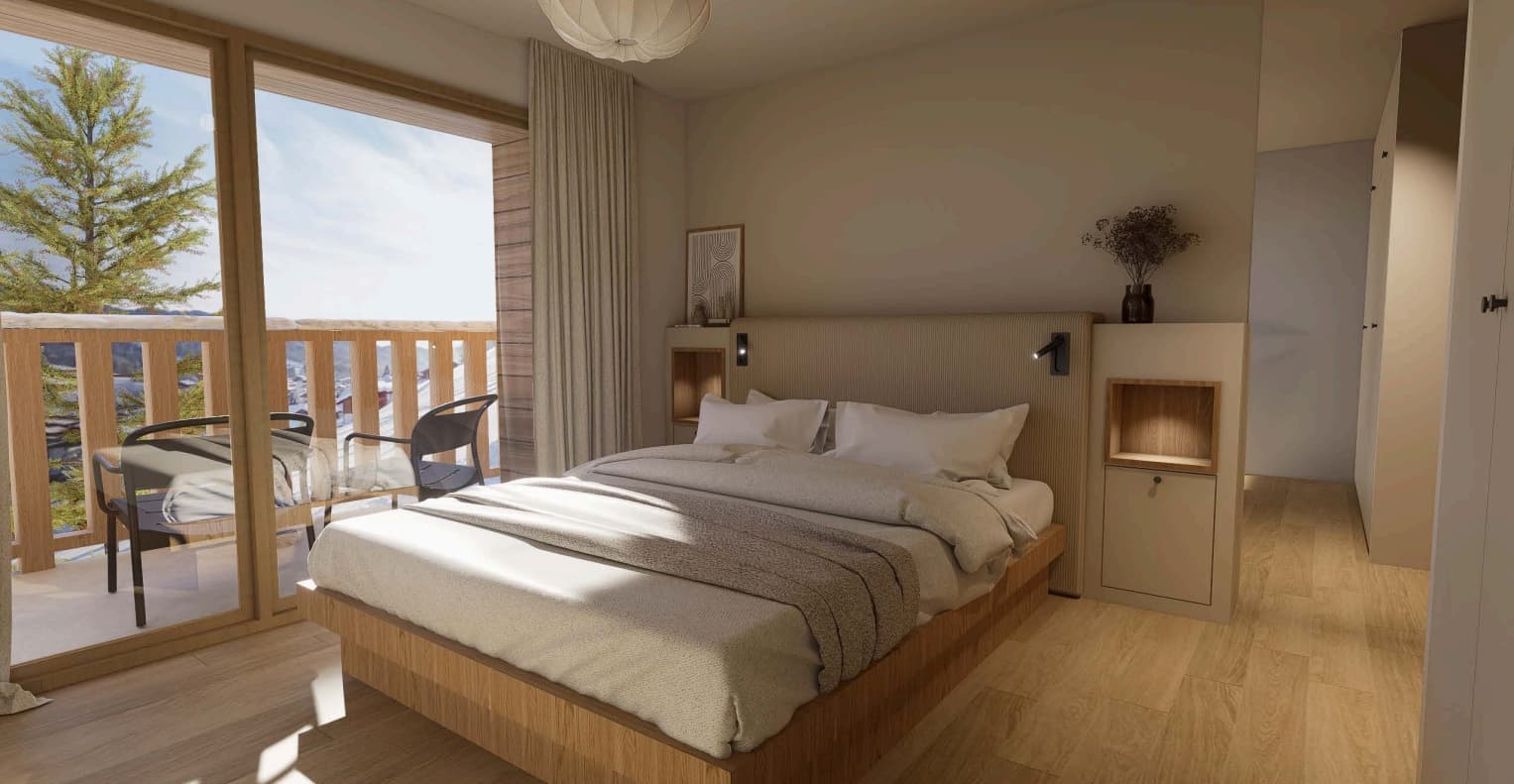 les Gets — Située dans un environnement privilégié, cette résidence neuve propose des appartements spacieux de ... — Miniature 2