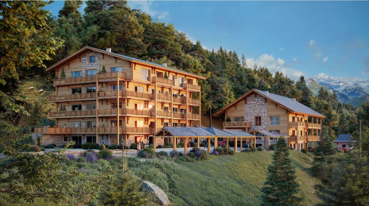 les Gets — Située dans un environnement privilégié, cette résidence neuve propose des appartements spacieux de ... — Miniature 3