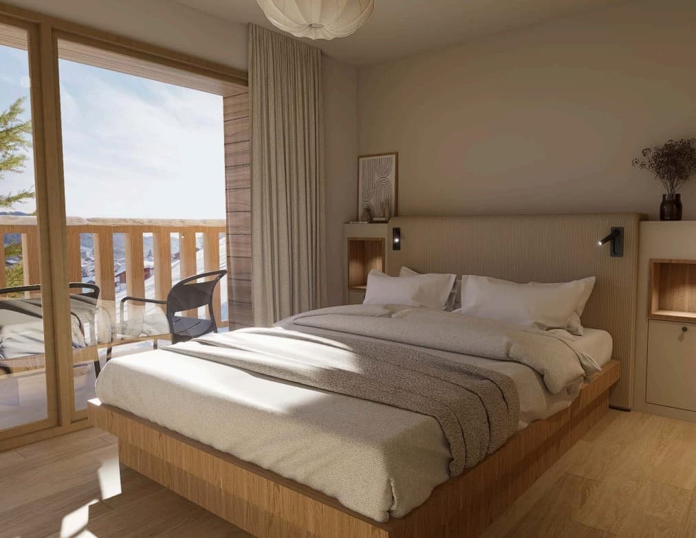 les Gets — Située dans un environnement privilégié, cette résidence neuve propose des appartements spacieux de ... — Miniature 4