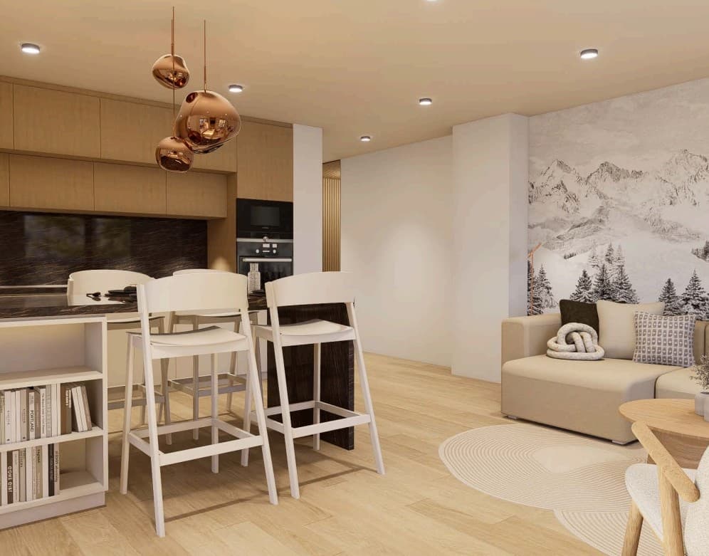 les Gets — Située dans un environnement privilégié, cette résidence neuve propose des appartements spacieux de ... — Miniature 5