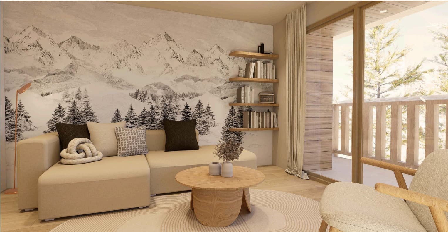 les Gets — Située dans un environnement privilégié, cette résidence neuve propose des appartements spacieux de ... — Miniature 12