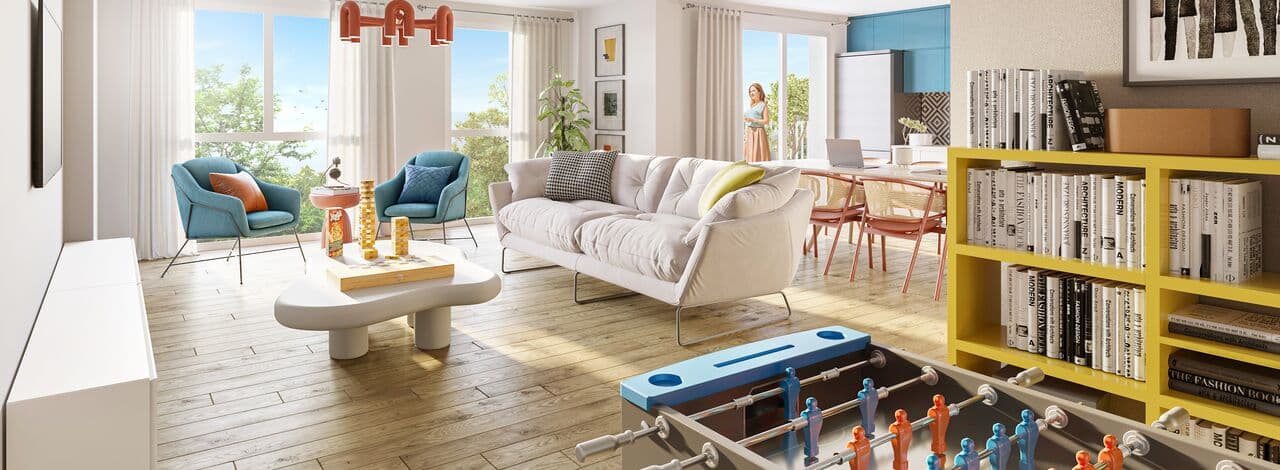 Talence — Située à Talence, cette résidence propose des studios entièrement meublés et équipés, conçus pour ré... — Miniature 9