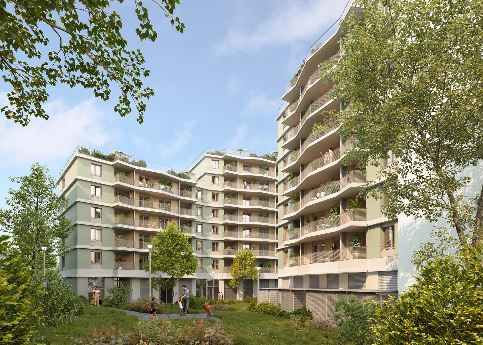 Aubervilliers — Située dans un environnement résidentiel agréable, cette nouvelle réalisation propose une sélection ... — Photo 1