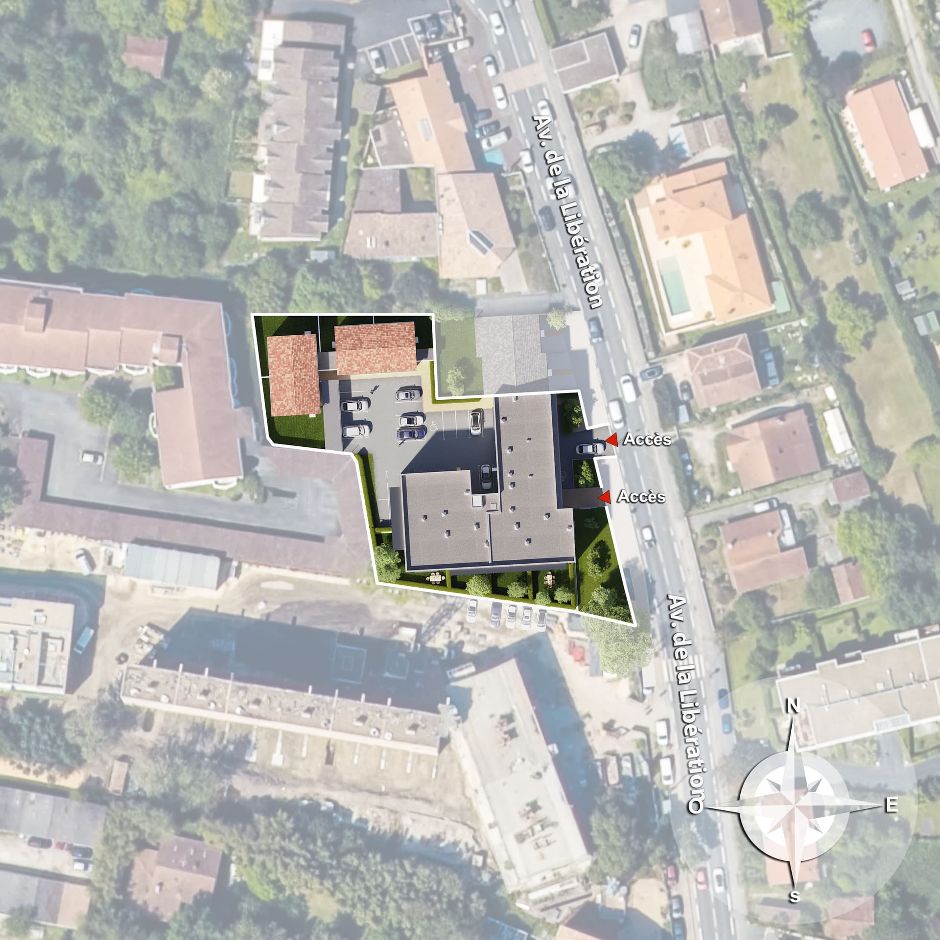 Merignac — Située dans un environnement résidentiel paisible, cette nouvelle réalisation immobilière propose de... — Miniature 5