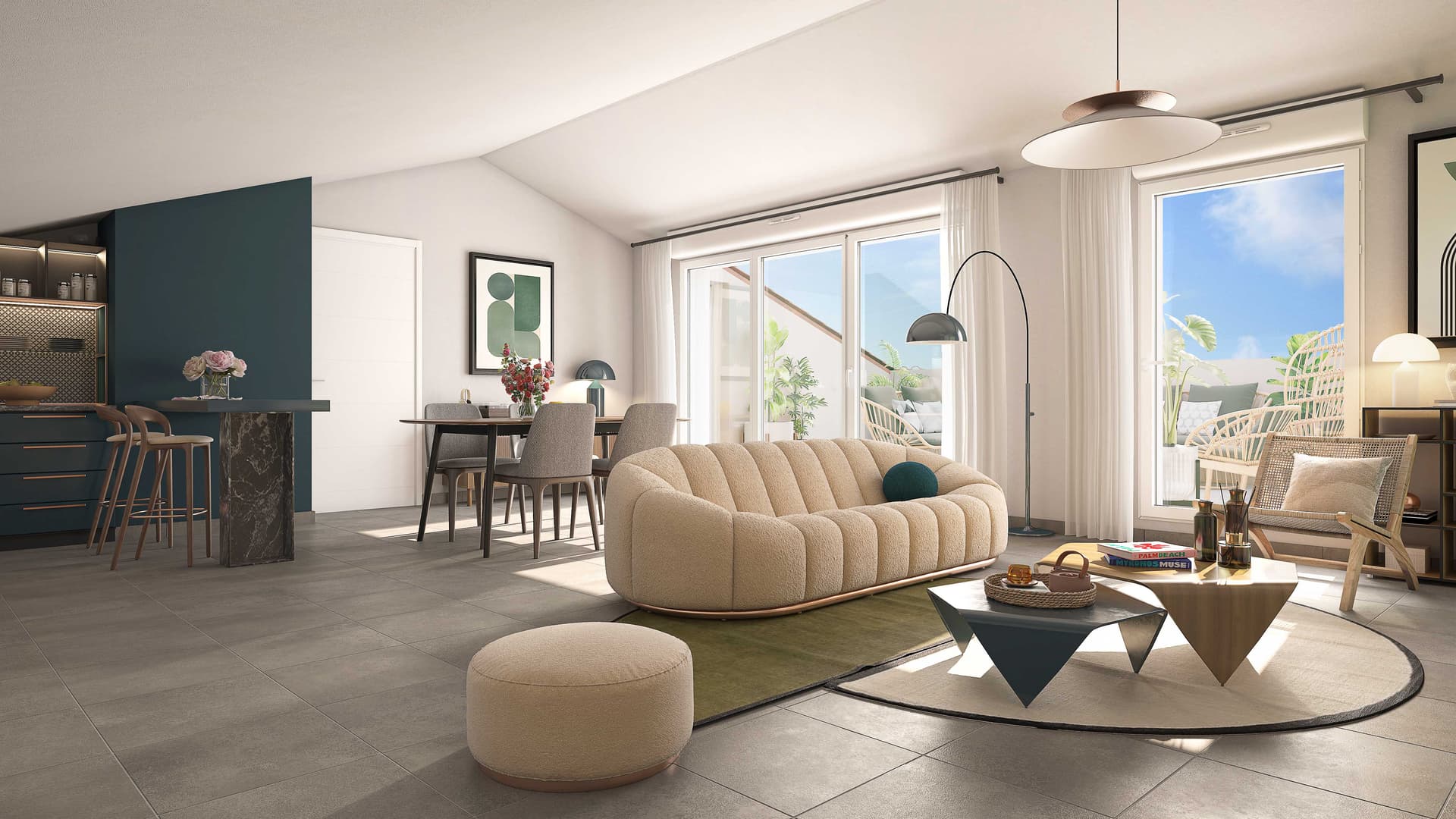 Châteaurenard — Située à Châteaurenard, au cœur des Bouches-du-Rhône, cette résidence s’intègre harmonieusement dans... — Miniature 3