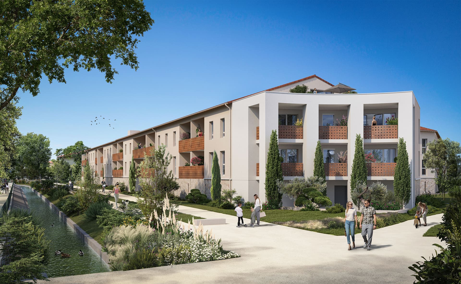 Châteaurenard — Située à Châteaurenard, au cœur des Bouches-du-Rhône, cette résidence s’intègre harmonieusement dans... — Miniature 4