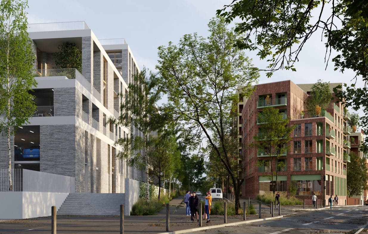 Vitry sur Seine — Située à Vitry-sur-Seine, cette résidence neuve propose des appartements du deux au quatre pièces, o... — Miniature 3