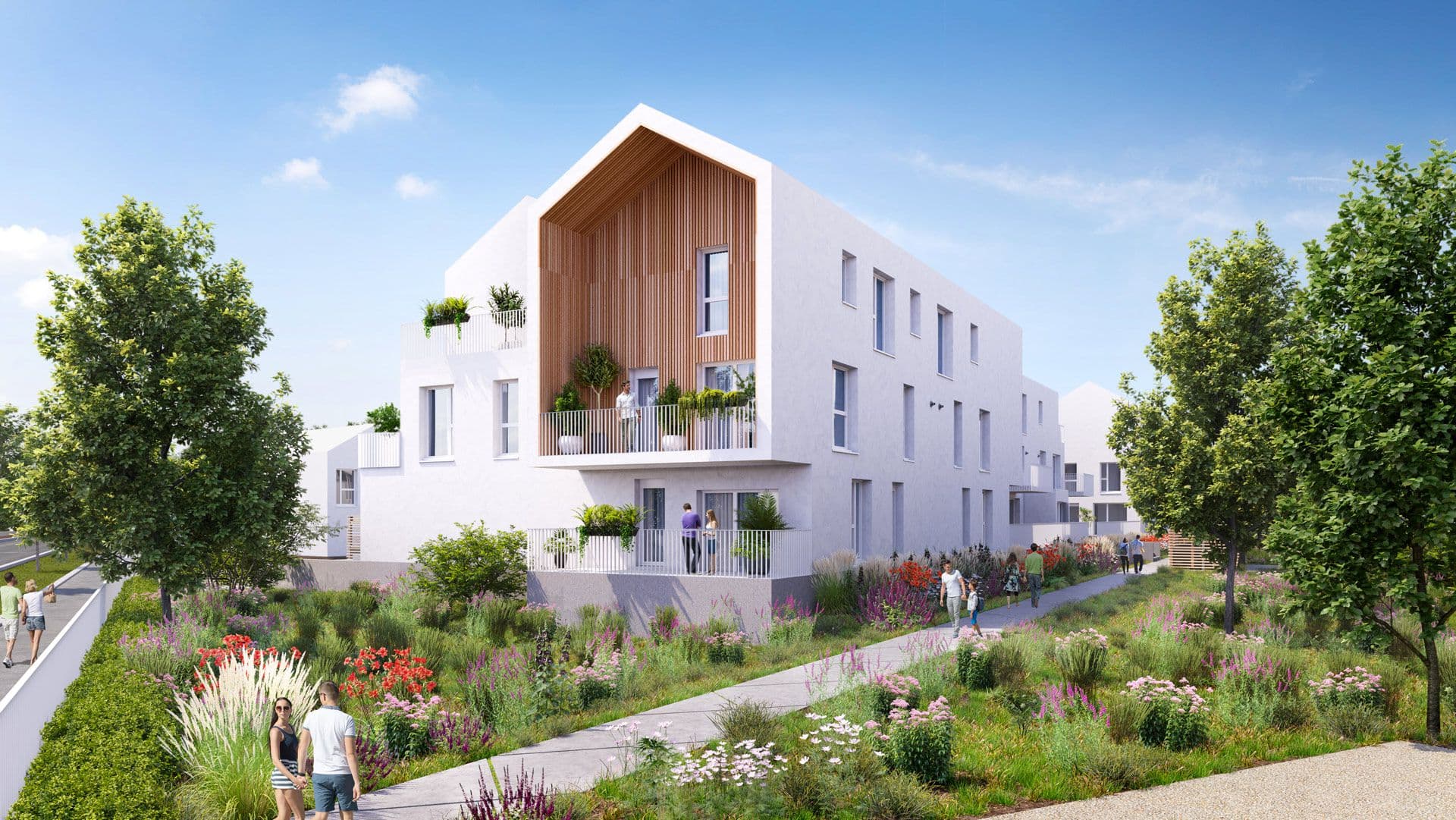 Fleury sur Orne — Située à seulement quelques minutes de Caen, cette nouvelle résidence propose un cadre de vie paisib... — Miniature 4