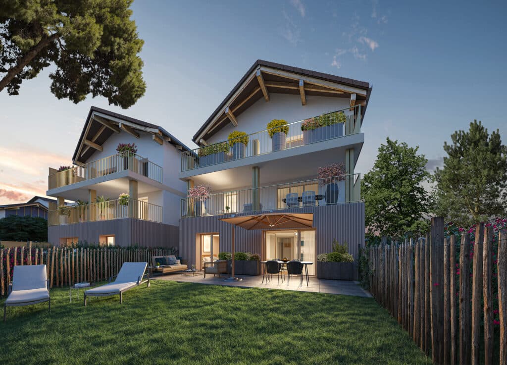 Annecy — Située à Seynod, à proximité immédiate d’Annecy, cette résidence contemporaine se distingue par son ... — Miniature 2