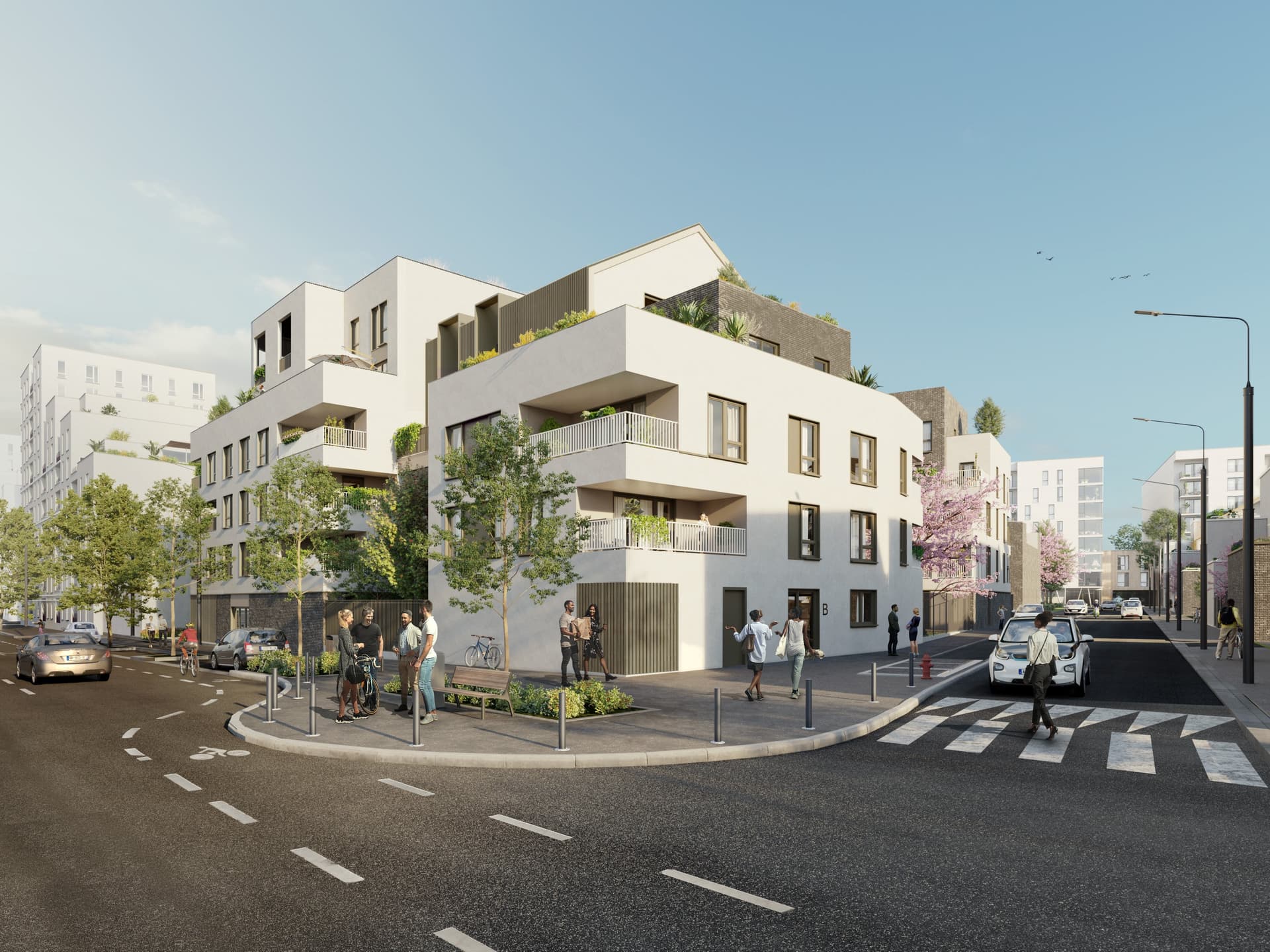 Montigny-Lès-Cormeilles — Située à Montigny, cette nouvelle résidence se distingue par sa proximité immédiate avec la gare RER... — Miniature 3