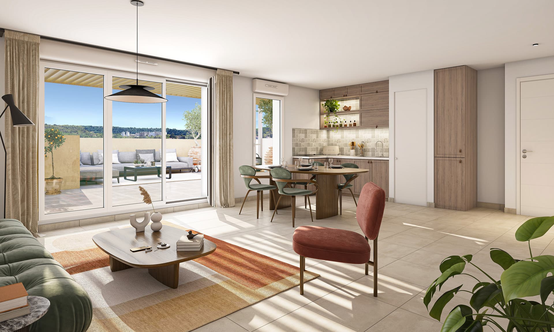 Fontaines-sur-Saone — Située à Fontaines-sur-Saône, cette nouvelle résidence propose 24 appartements, du 2 au 4 pièces, ch... — Miniature 3