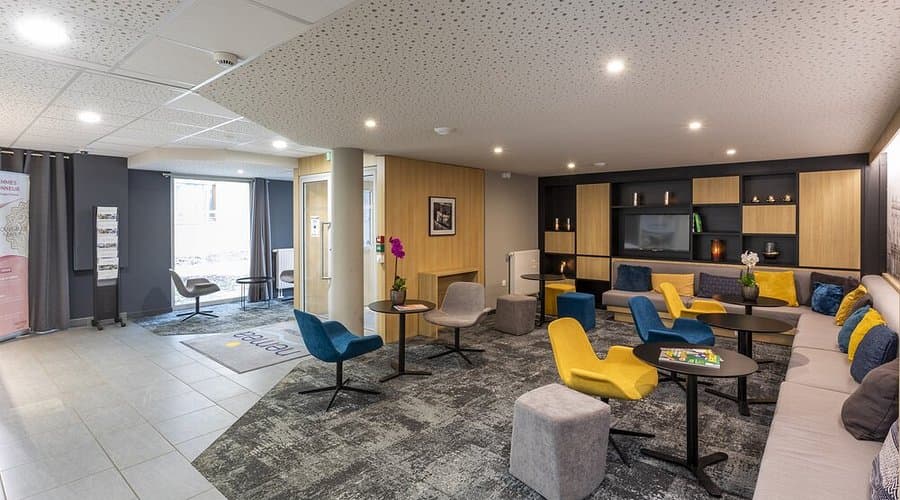 Nancy — Au cœur de Nancy, une résidence moderne propose des appartements fonctionnels, du studio de 17 m² au...