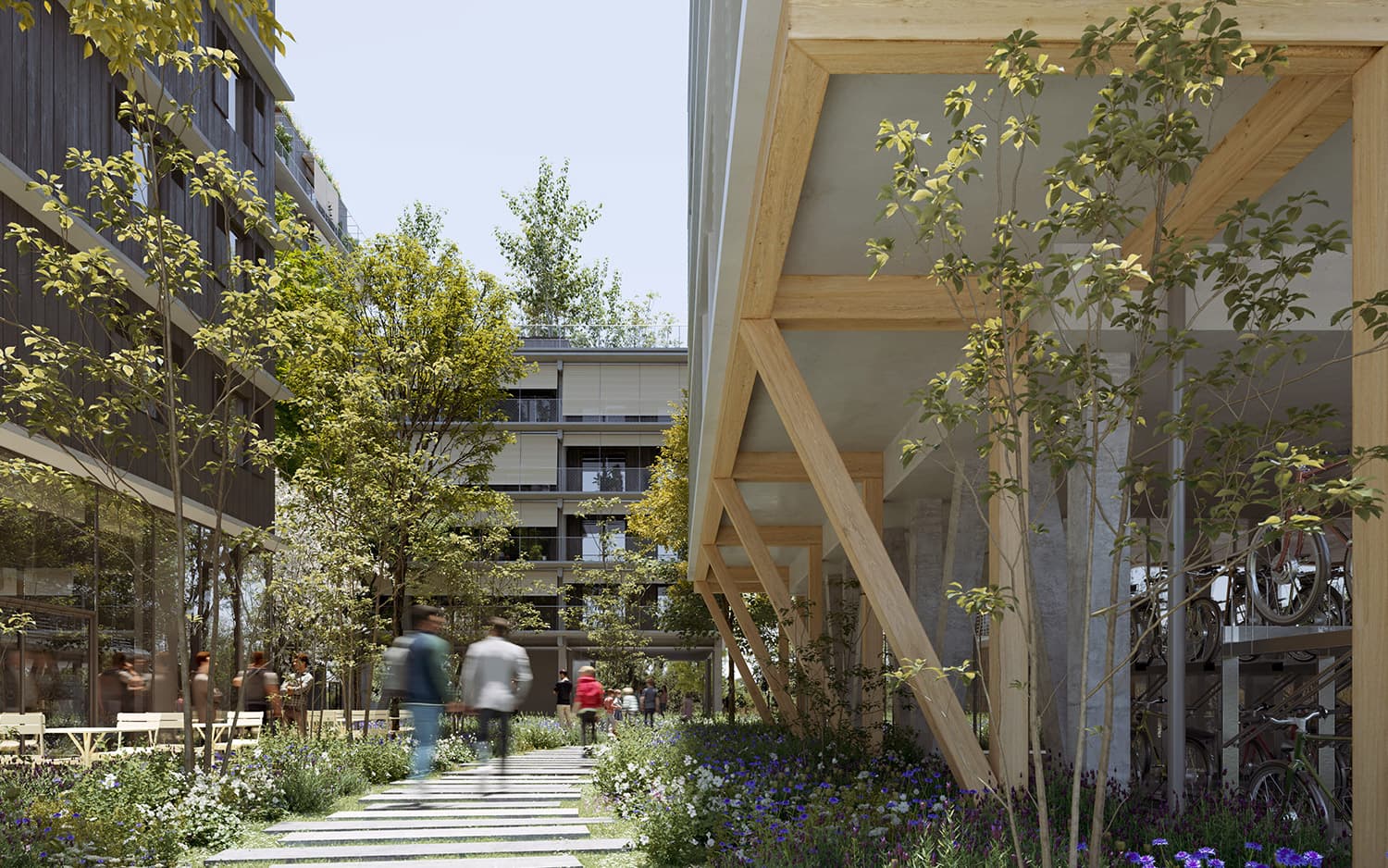 Vénissieux — Située au sein du quartier dynamique de Parilly, dans la ZAC Grand Parilly, cette nouvelle résidence... — Miniature 6