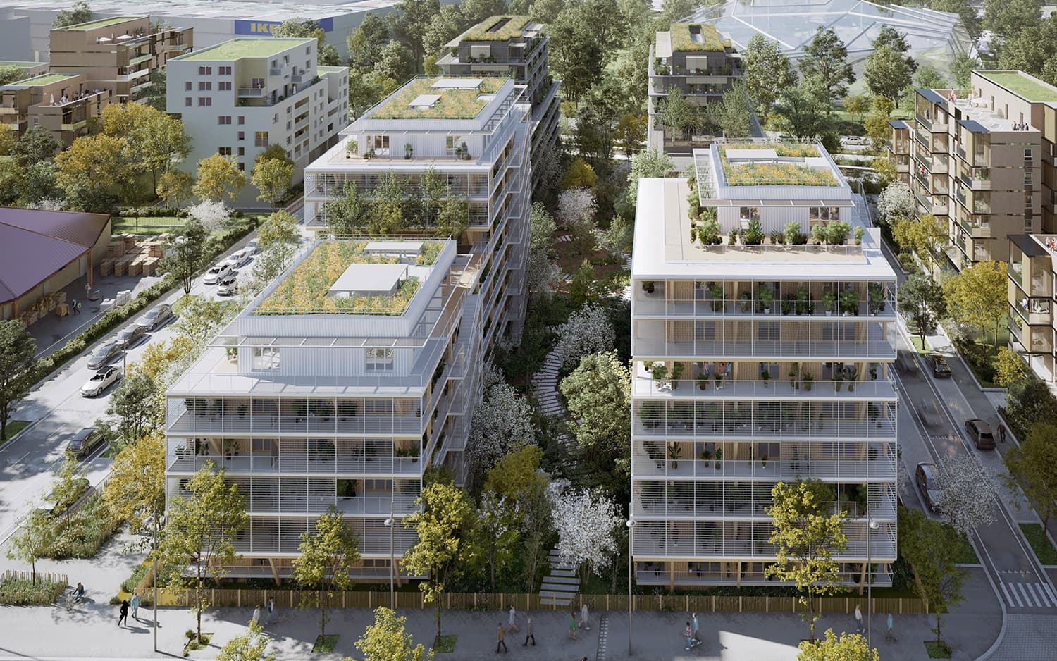 Vénissieux — Située au sein du quartier dynamique de Parilly, dans la ZAC Grand Parilly, cette nouvelle résidence... — Miniature 9