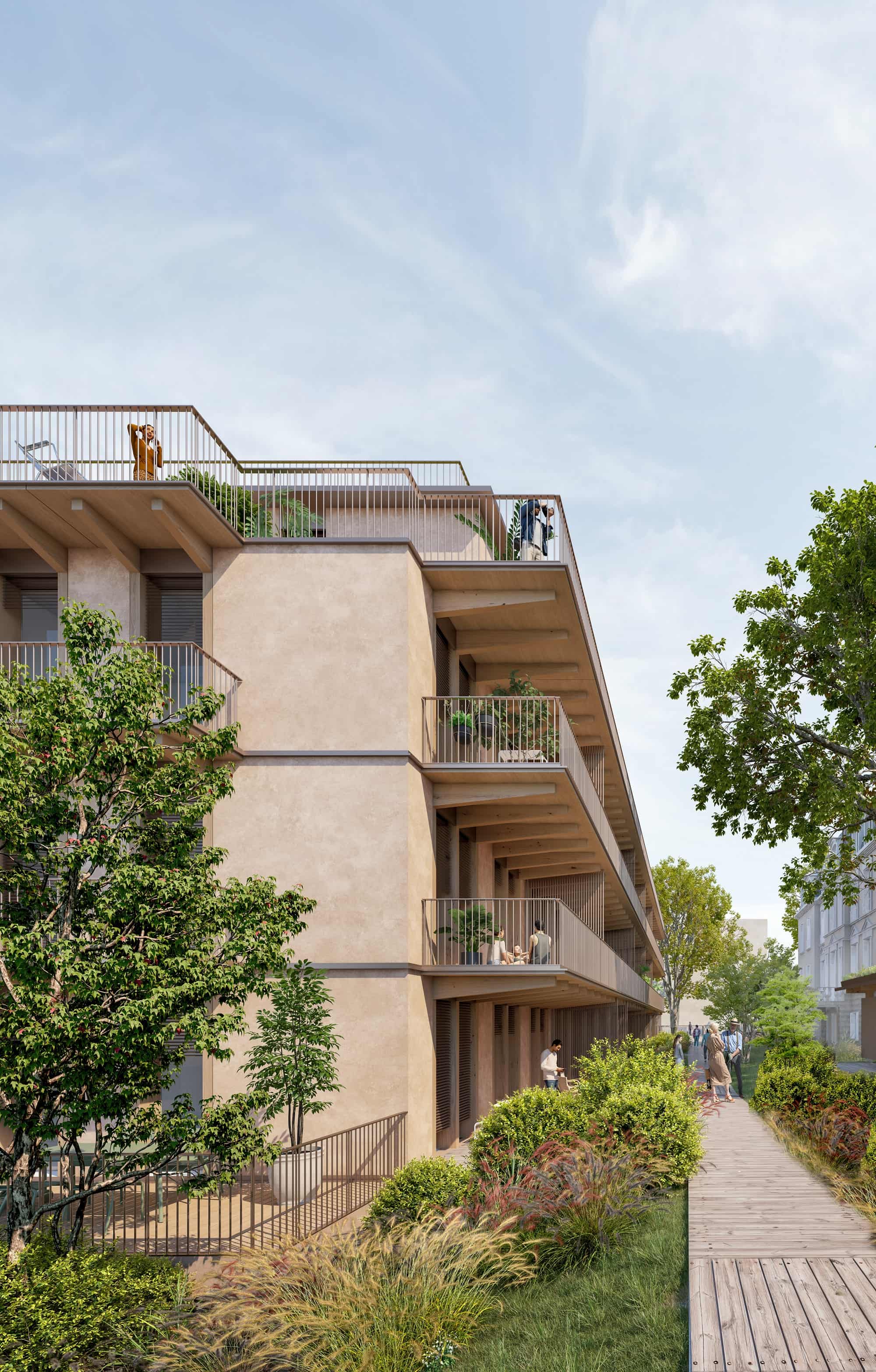 Sceaux — Située à proximité immédiate du centre-ville de Sceaux, cette résidence offre un cadre de vie partic... — Miniature 5