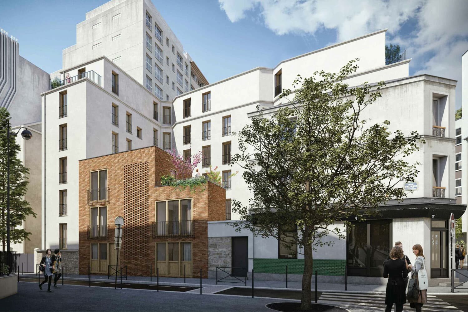 Paris — Située dans un environnement urbain dynamique, cette résidence neuve propose des appartements de typ... — Photo 1