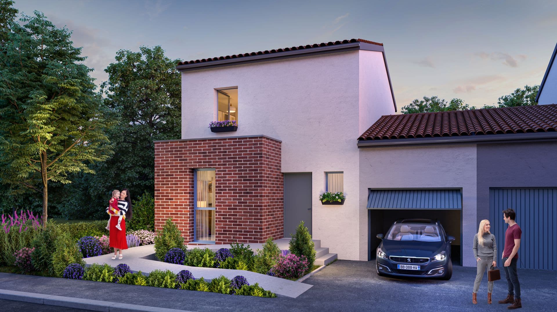 Baziege — À seulement vingt minutes au sud de Toulouse, cette nouvelle résidence propose un cadre de vie paisi... — Miniature 4