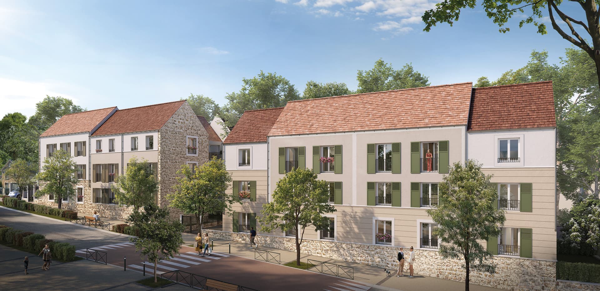 Mery sur Oise — Située à Méry-sur-Oise, cette nouvelle résidence s’implante harmonieusement entre patrimoine histori... — Miniature 5