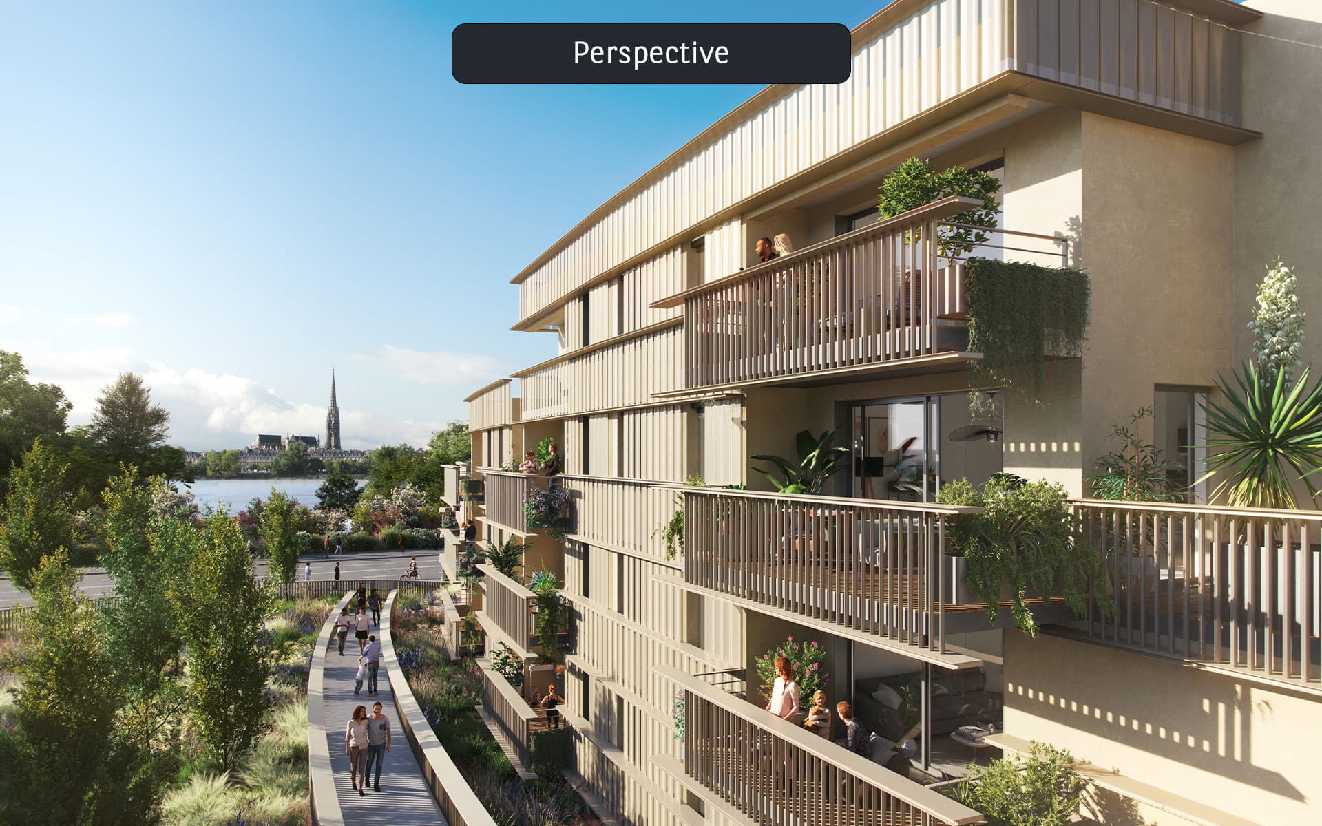 Bordeaux — Située au bord de la Garonne, sur la rive droite, cette résidence bénéficie d’un environnement paisi... — Photo 1