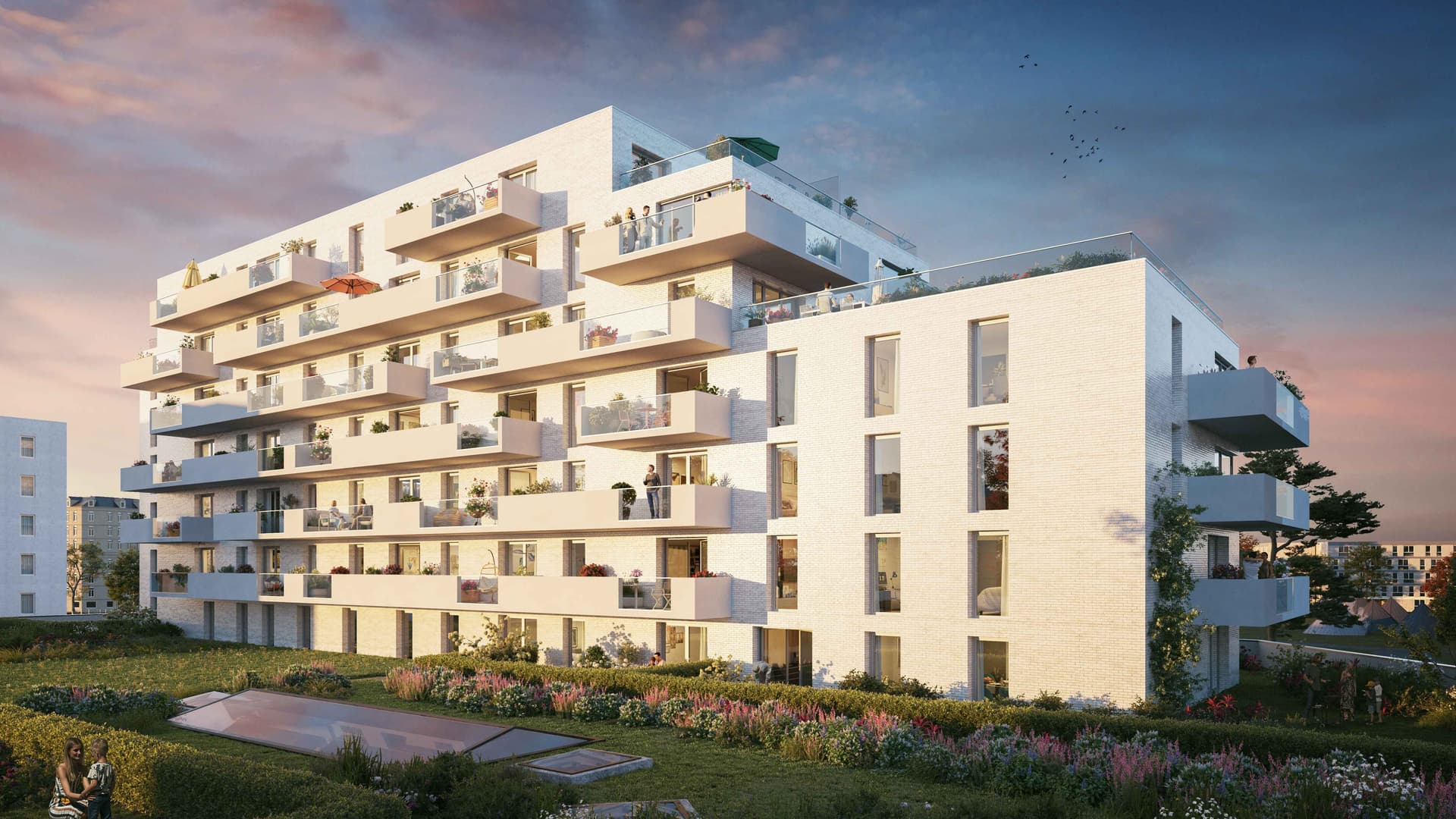 Boulogne-sur-Mer — Située à Boulogne-sur-Mer, cette nouvelle résidence bénéficie d’un emplacement privilégié à proximit... — Miniature 3