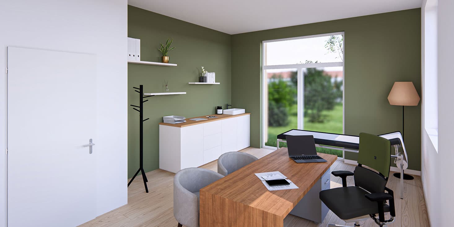 Angliers — Situé au cœur d’un éco-lotissement récemment développé à Angliers, ce projet propose un cadre de vie... — Miniature 2