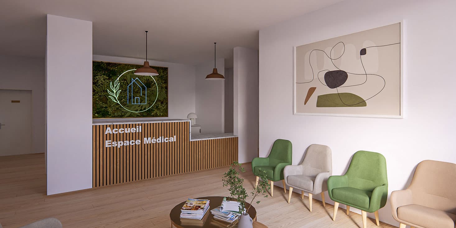 Angliers — Situé au cœur d’un éco-lotissement récemment développé à Angliers, ce projet propose un cadre de vie... — Miniature 6