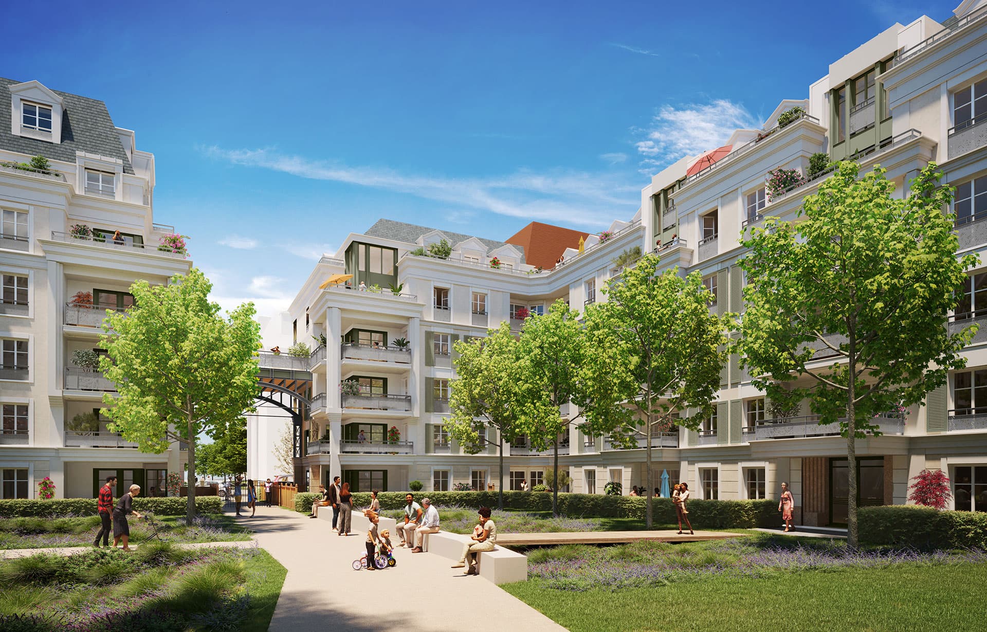 le-Blanc-Mesnil — Située au cœur d’un nouveau quartier dynamique, cette résidence se distingue par une architecture mo... — Photo 1