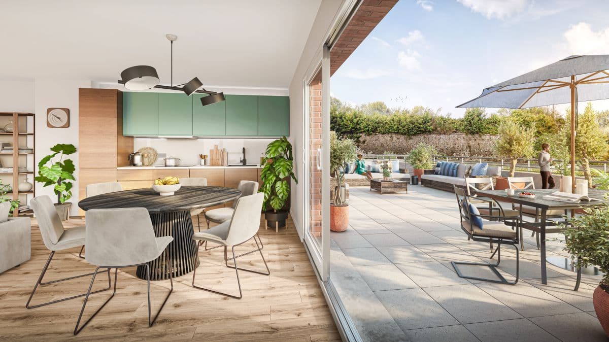 Montreuil-sur-Mer — Située au cœur de la ville médiévale de Montreuil-sur-Mer, cette nouvelle résidence bénéficie d’un e... — Miniature 4