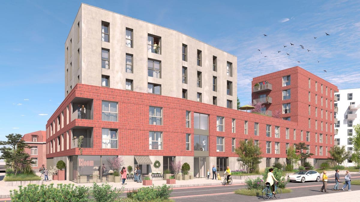 Lille — Situé au cœur du quartier Faubourg de Béthune à Lille, ce projet résidentiel se distingue par son ar... — Miniature 3