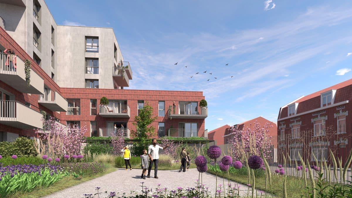 Lille — Situé au cœur du quartier Faubourg de Béthune à Lille, ce projet résidentiel se distingue par son ar... — Miniature 5