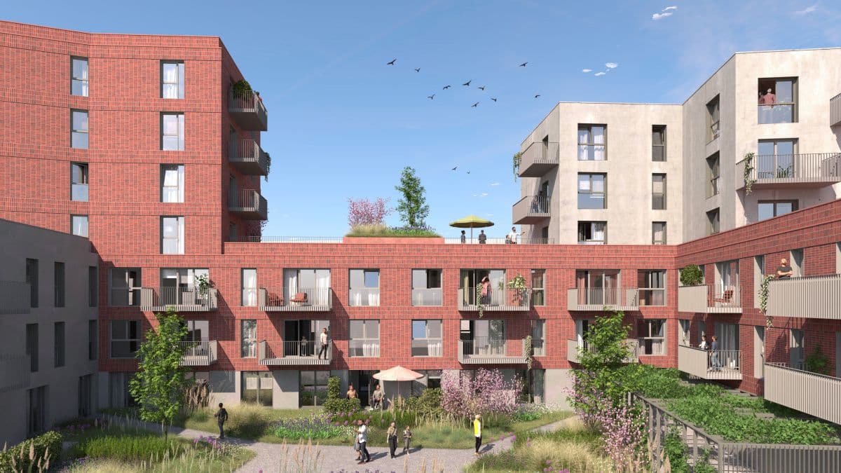 Lille — Situé au cœur du quartier Faubourg de Béthune à Lille, ce projet résidentiel se distingue par son ar... — Miniature 6