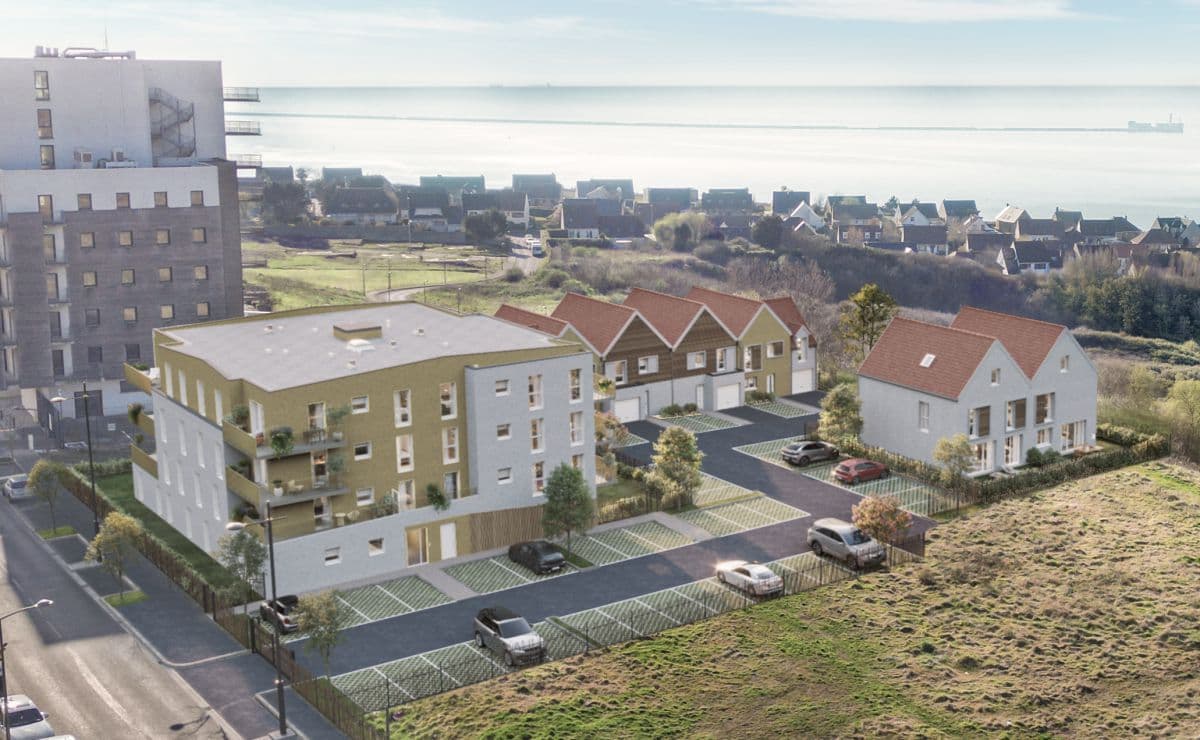 Boulogne-sur-Mer — Nichée dans un quartier recherché de Boulogne-sur-Mer, cette nouvelle résidence s’inspire du riche p...