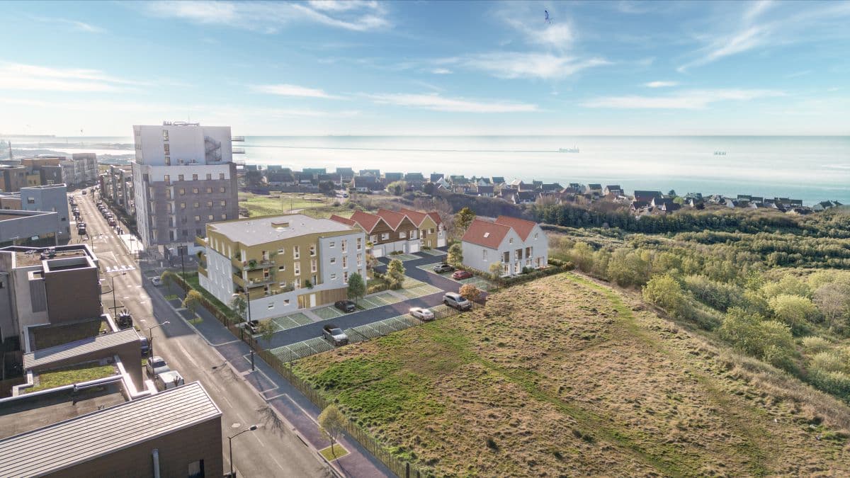 Boulogne-sur-Mer — Nichée dans un quartier recherché de Boulogne-sur-Mer, cette nouvelle résidence s’inspire du riche p... — Miniature 2