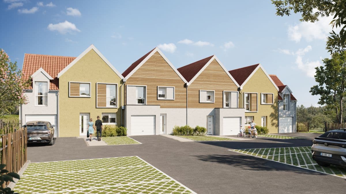 Boulogne-sur-Mer — Nichée dans un quartier recherché de Boulogne-sur-Mer, cette nouvelle résidence s’inspire du riche p... — Miniature 5