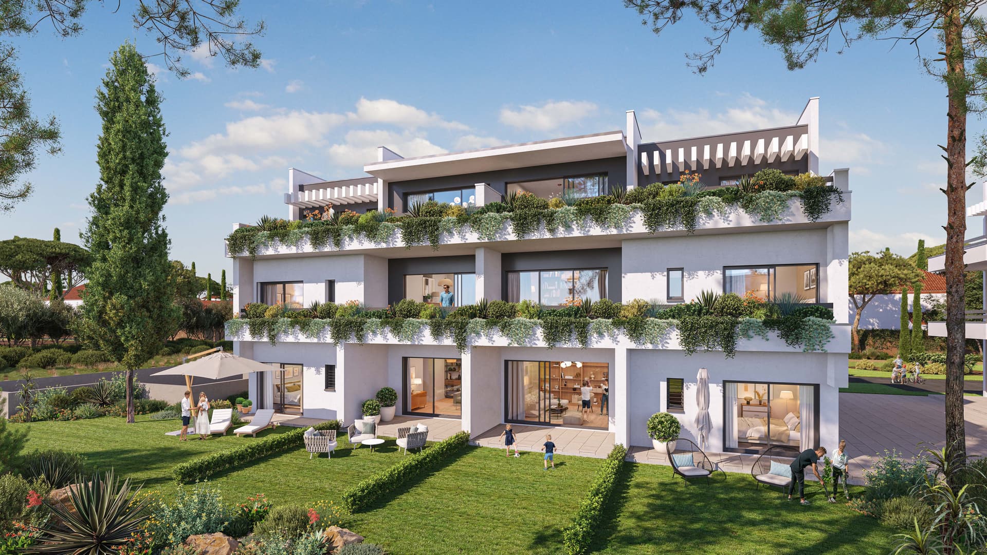 Perpignan — Située au cœur d’un quartier résidentiel sécurisé, cette résidence propose un ensemble de dix appart...